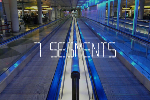 7segments: The Classic Digital Display Font for Modern Designs
