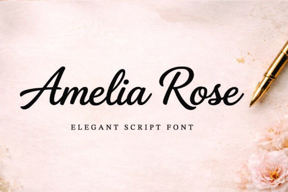 Amelia Rose: A Timeless Signature Script Font