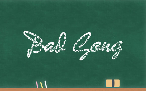 Bad Gong: A Brushed Script Font for Creative Projects