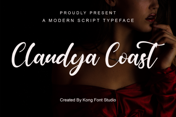 Claudya Coast: A Modern and Playful Script Font