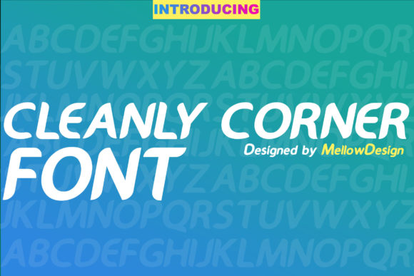 Cleanly Corner: A Stunning Font for Creative Projects