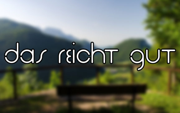 Das Reicht Gut: A Stunning Font for Creative Ideas