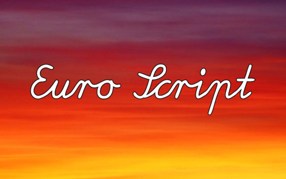 Euro Script: A Cursive Font for Creative Projects
