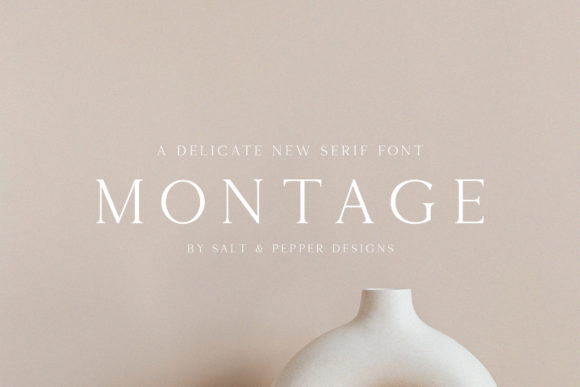 Montage: A Refined Serif for Timeless Design