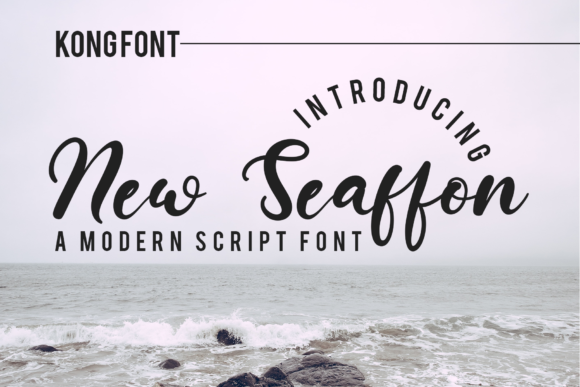 New Seaffon: Modern Playful Script for Creatives