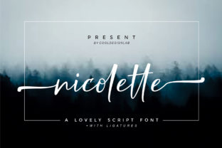 Nicolette Script: A Modern Handwritten Font for Elegant Designs