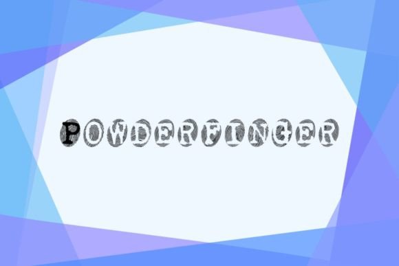 Powderfinger: A Unique Decorative Typeface