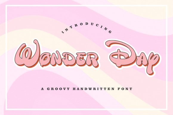 Wonder Day: A Handwritten Font Inspired by Magic