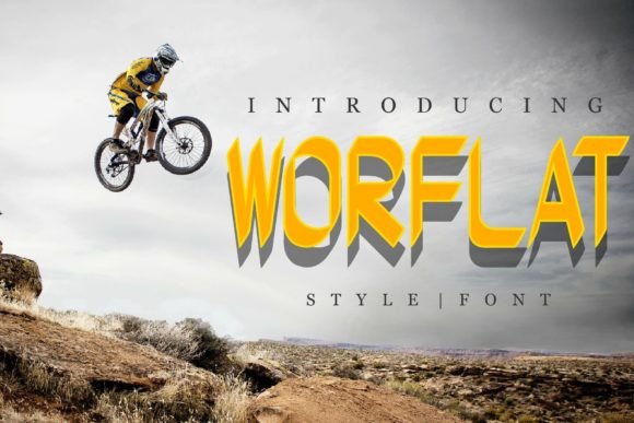 Worflat: A Playful Handwritten Font for Creative Designers